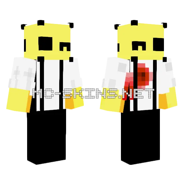 Soymocho1 Skin Minecraft skin, front and back