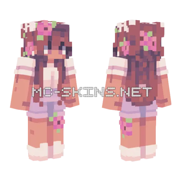Sparkle Rce Minecraft skin, front and back