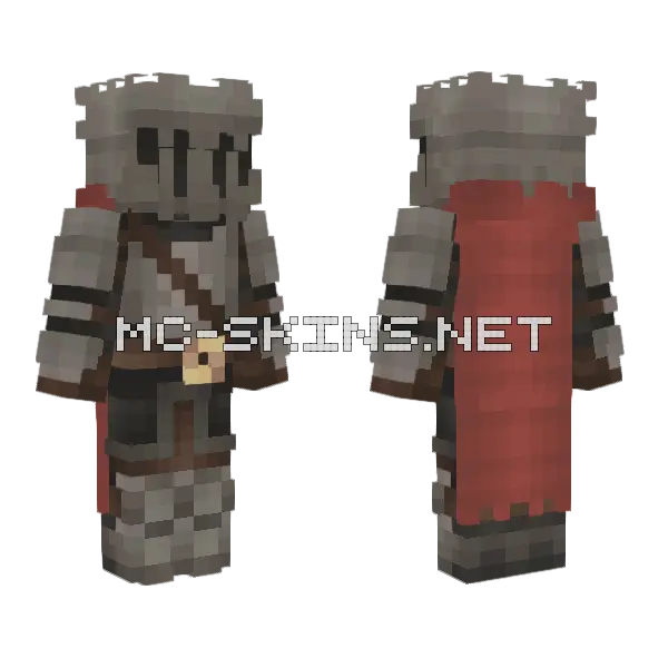 Sparkles From Flame Minecraft skin, front and back