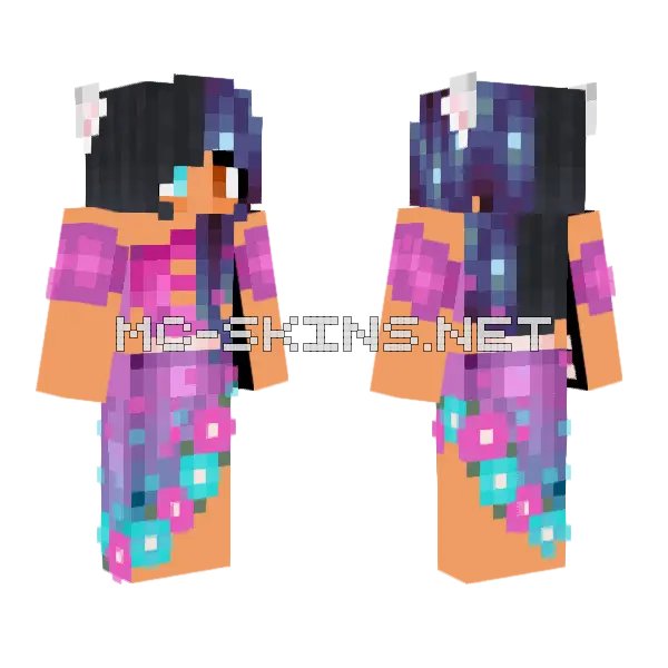 Sparkling Magical Girl, front and back