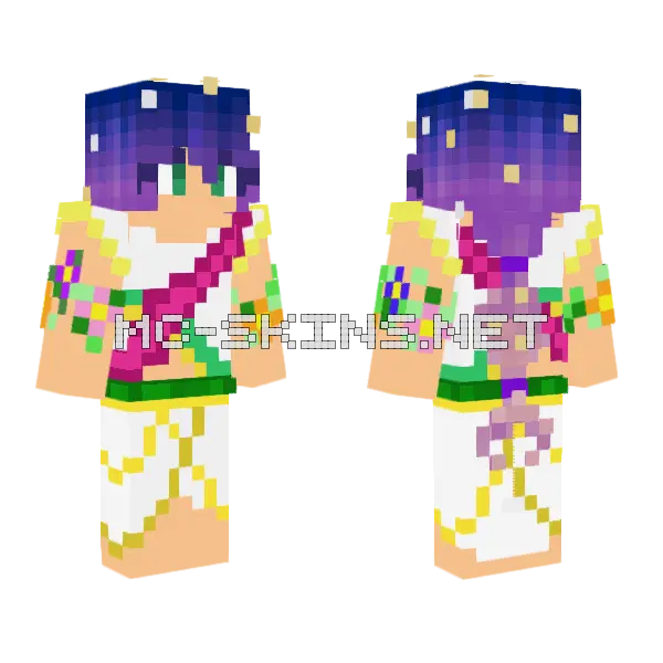 Sparkly Magical Girl, front and back