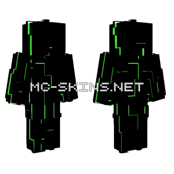 Special Effects 2 Minecraft skin, front and back