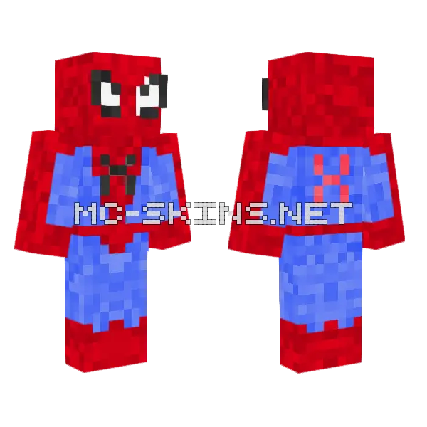 Spider-Man Classic Suit, front and back