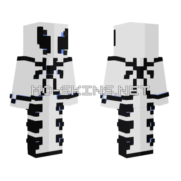 Spider-Man Future Foundation Minecraft skin, front and back