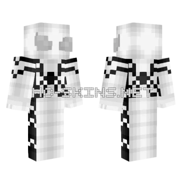 Spider-Man Future Foundation Minecraft skin, front and back