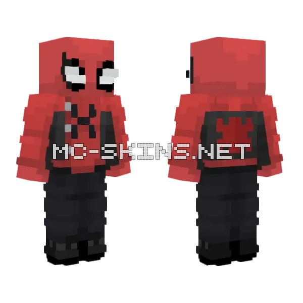 Spider Man Last Stand Minecraft skin, front and back