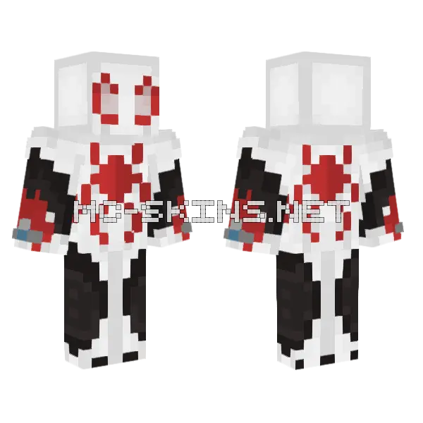 Spider-Man My Suit Minecraft skin, front and back