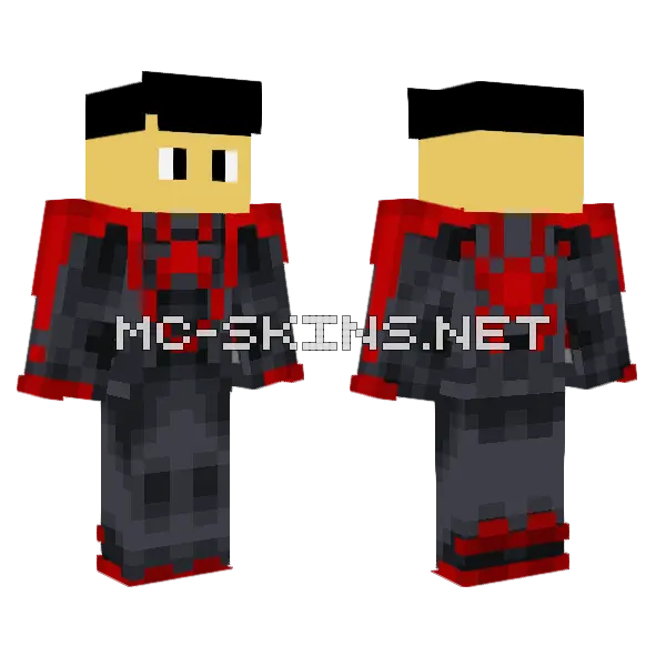 Spider-Man Numero Uno Minecraft skin, front and back