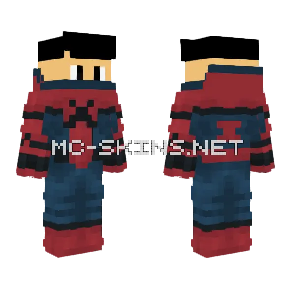 Spider-Man Skin Minecraft skin, front and back