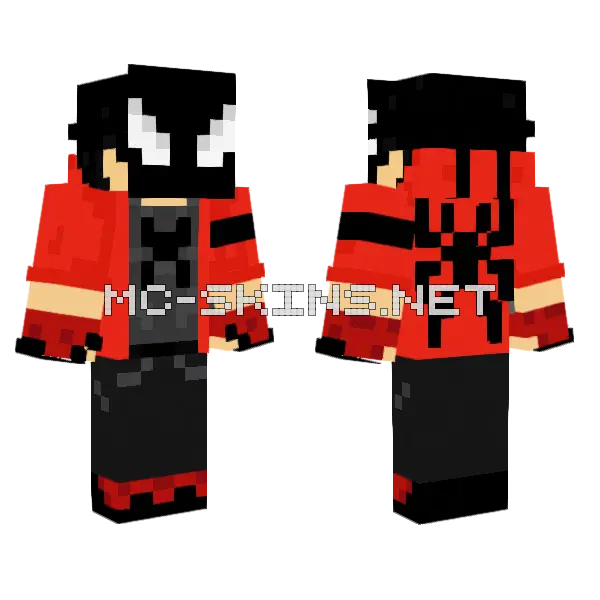 Spider-Man Suit, front and back