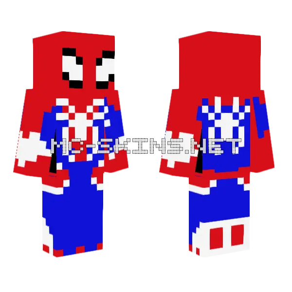Spider-Man Suit, front and back