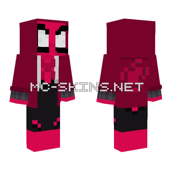Spider Venom Magic Suit Minecraft skin, front and back