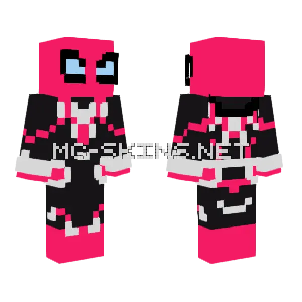 Spider Venom New Suit Minecraft skin, front and back