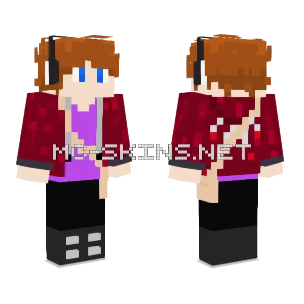 Spider Venom No Suit Updated Minecraft skin, front and back
