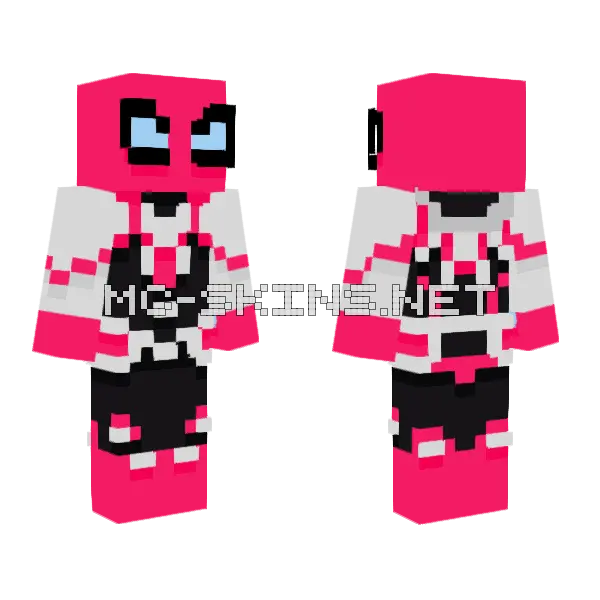 Spider Venom Reshade Minecraft skin, front and back