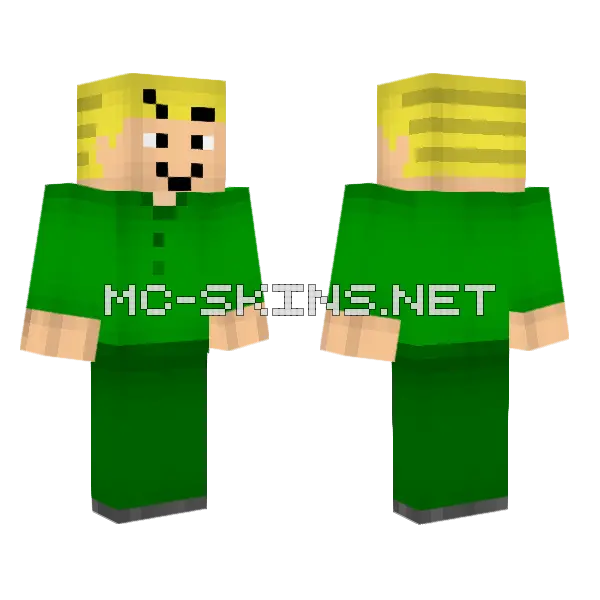 Spiper Cold Minecraft skin, front and back