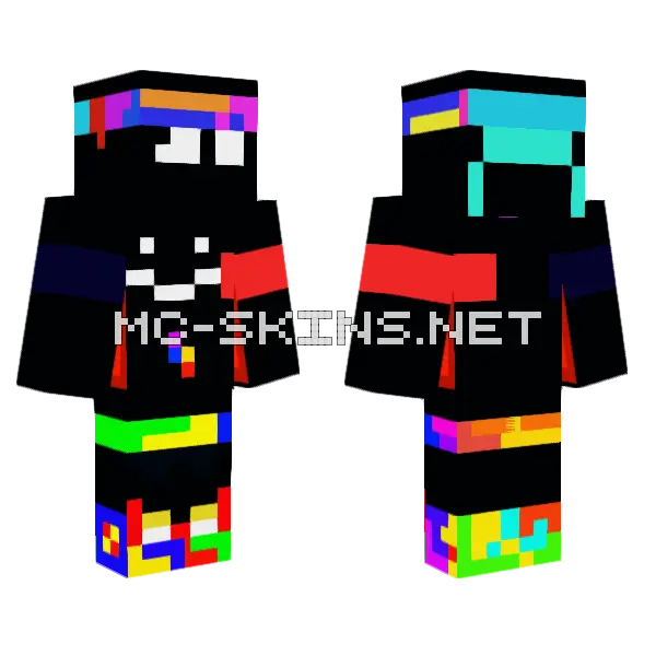 Spoke 2 2 Minecraft skin, front and back