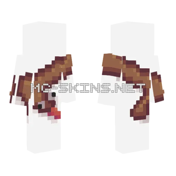 Spread The Worm Minecraft skin, front and back