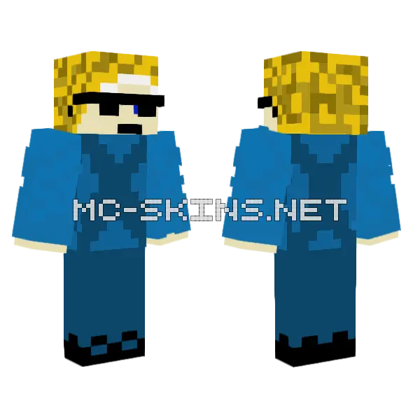 Spy Bendy Classic Style Minecraft skin, front and back