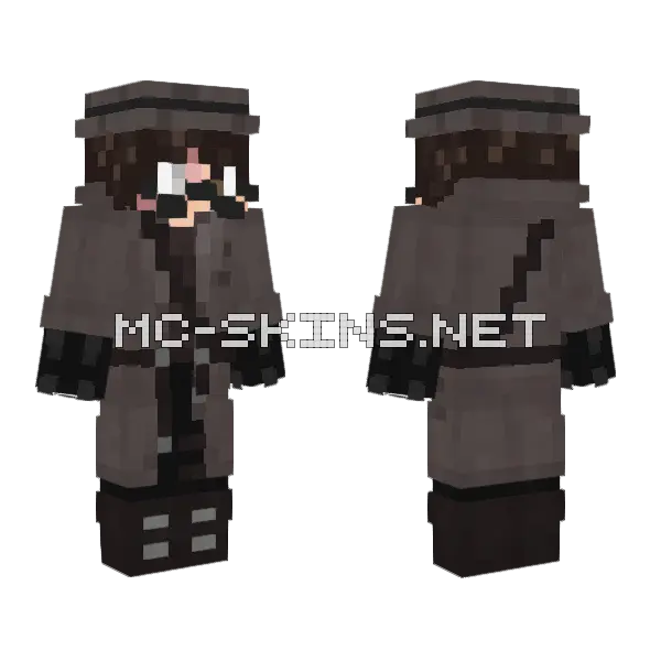 Spy Billy Minecraft skin, front and back