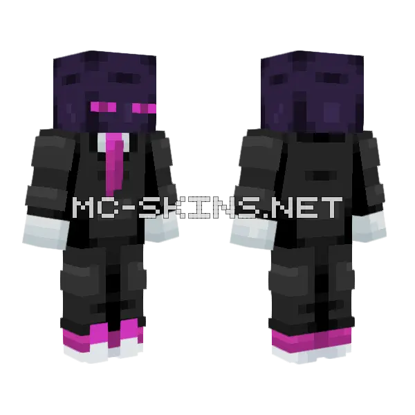 Spy For The Dragon Minecraft skin, front and back