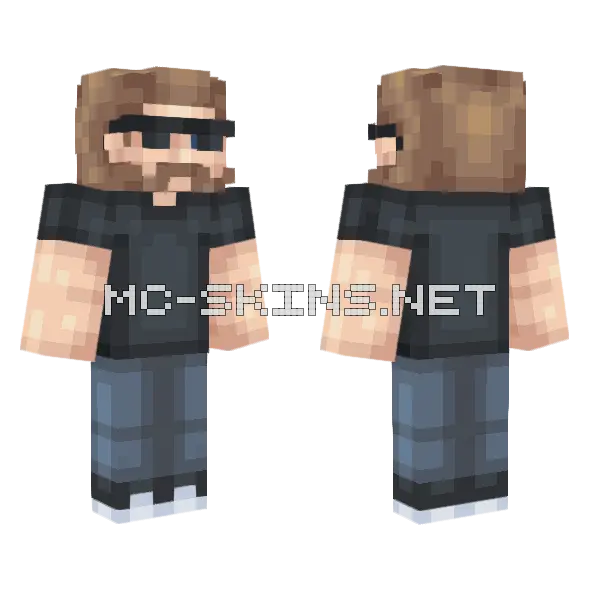 Spy Skin Minecraft skin, front and back