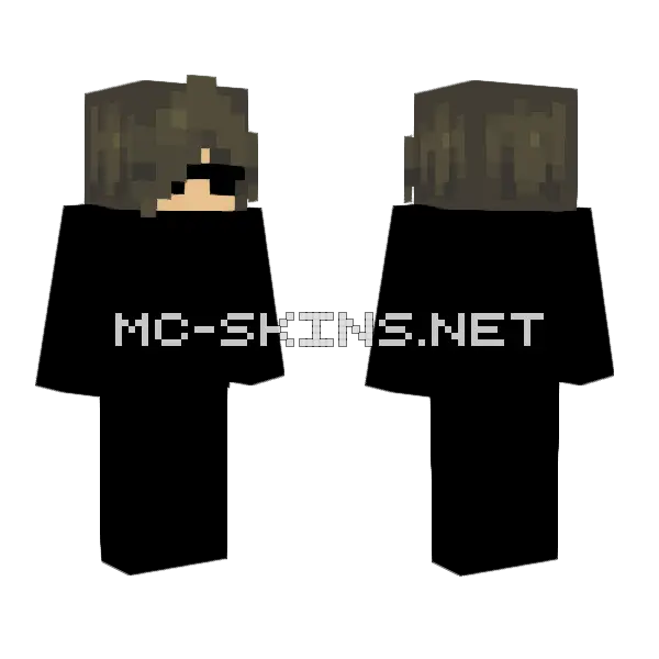 Spy Skin Minecraft skin, front and back