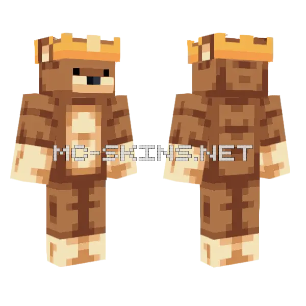 Sqinxemc Hive Style Minecraft skin, front and back
