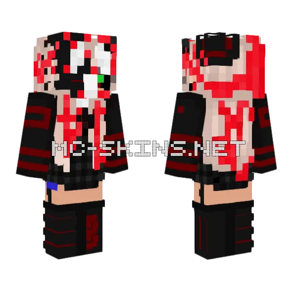 Srserenity V1 1 Minecraft skin, front and back