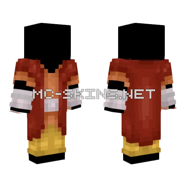 Ssadaw Minecraft skin, front and back