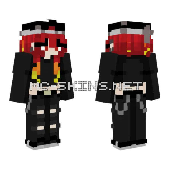Ssak Da Bultaewora Minecraft skin, front and back