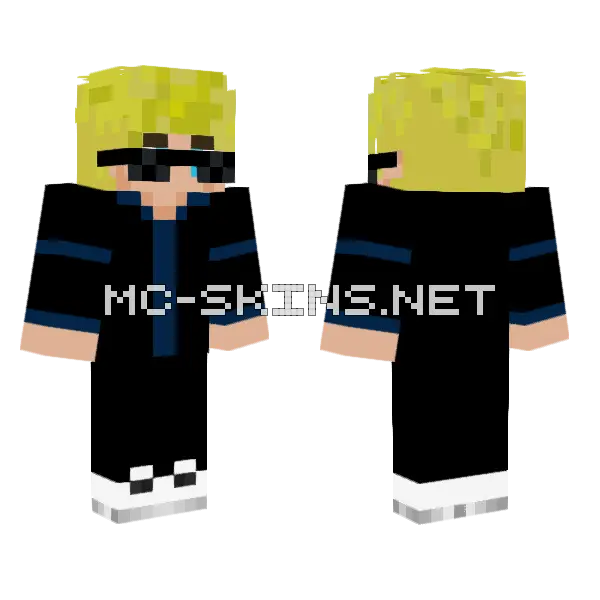 Ssundeeinnit Minecraft skin, front and back