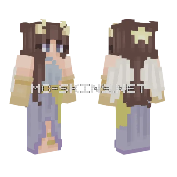 Stairway To Heaven RCE Minecraft skin, front and back