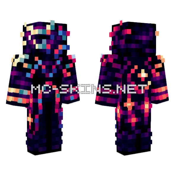 Star Of The Sea Minecraft skin, front and back