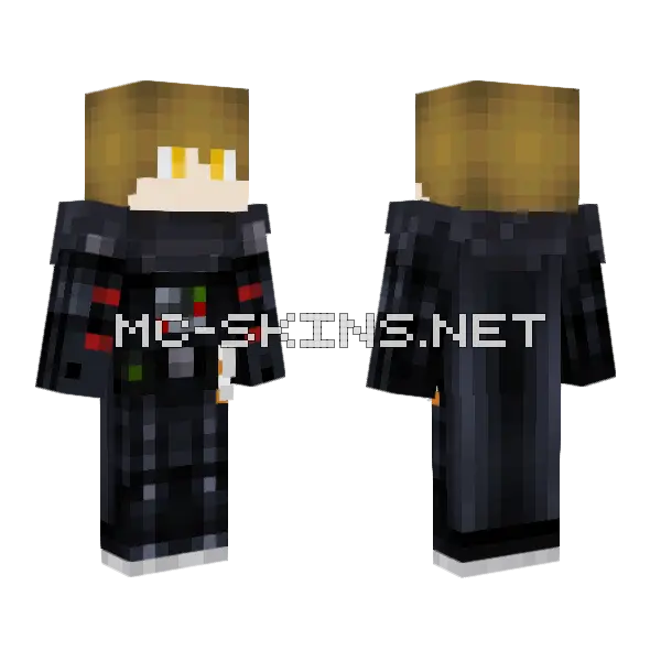 Star Wars 3 Minecraft skin, front and back