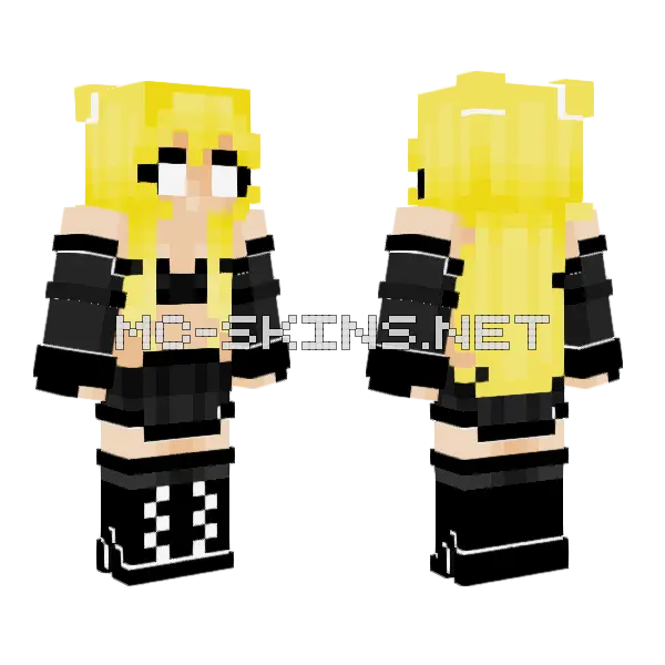 Starlight Zapman Power Minecraft skin, front and back