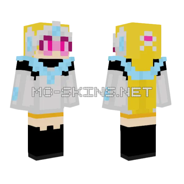 Starr Nova Minecraft skin, front and back