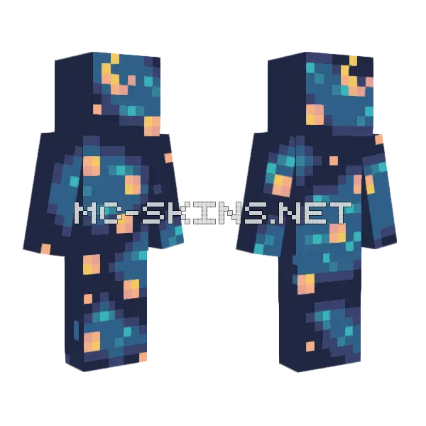 Starry Night Outfit, front and back