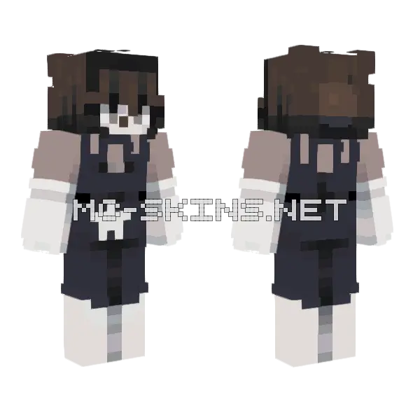 Stars Align Minecraft skin, front and back
