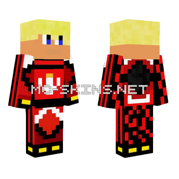 Start Gniezno Msl Minecraft skin, front and back