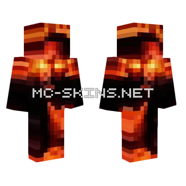 Stay In Character Minecraft skin, front and back