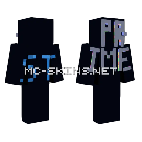 Steam Team Prime Official Minecraft skin, front and back