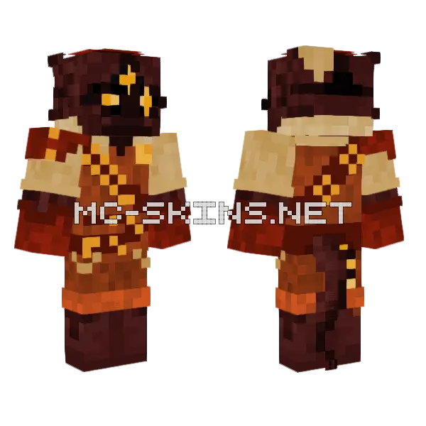 Steamcrawler Kp Minecraft skin, front and back