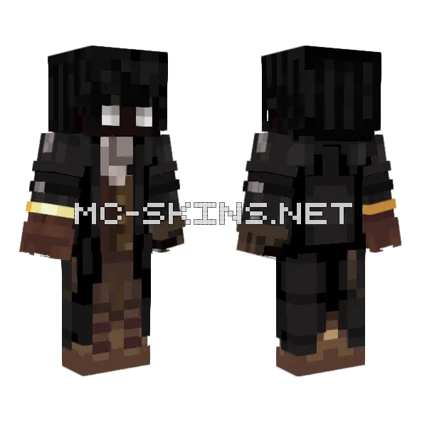 Steampunk Gentleman, front and back