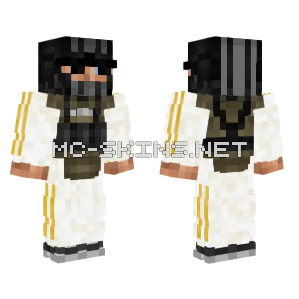 Steampunk Mechanic Outfit, front and back