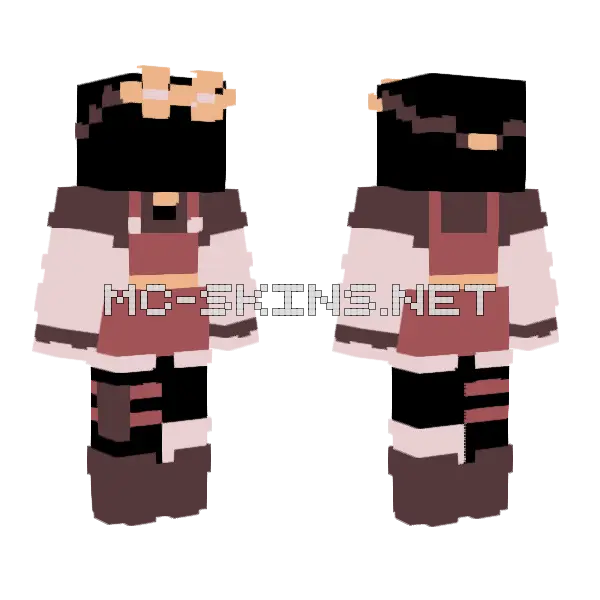 Steampunk Prize Minecraft skin, front and back