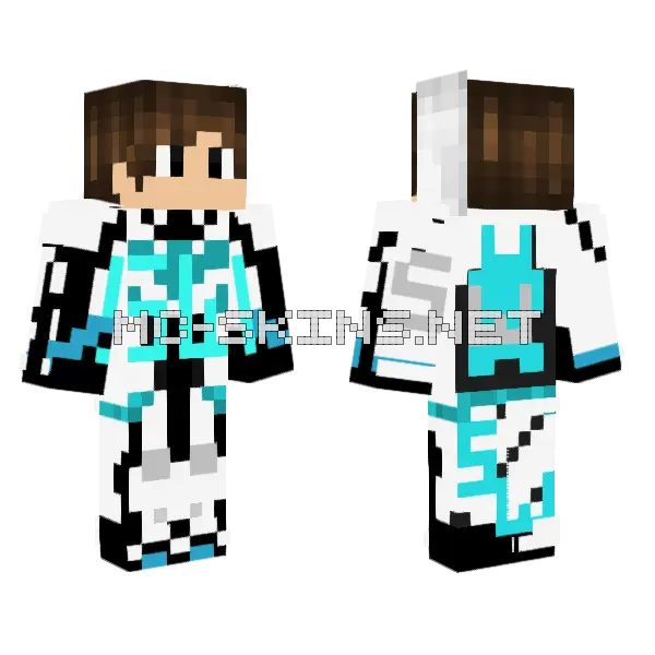Steelwing001 Skin Minecraft skin, front and back