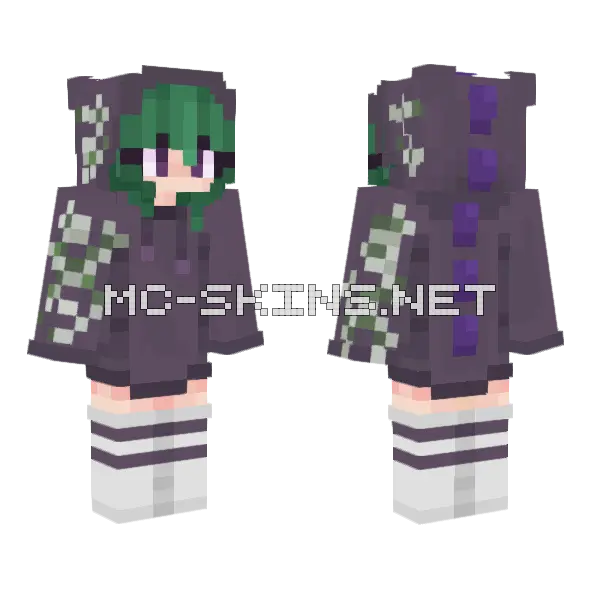 Stego 6 0 Minecraft skin, front and back
