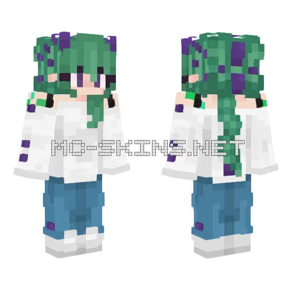 Stego 7 0 Minecraft skin, front and back