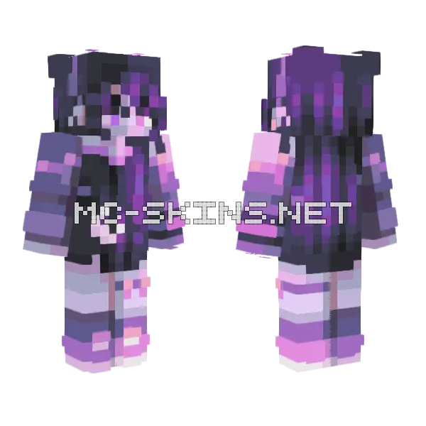 Stellar SFA Minecraft skin, front and back